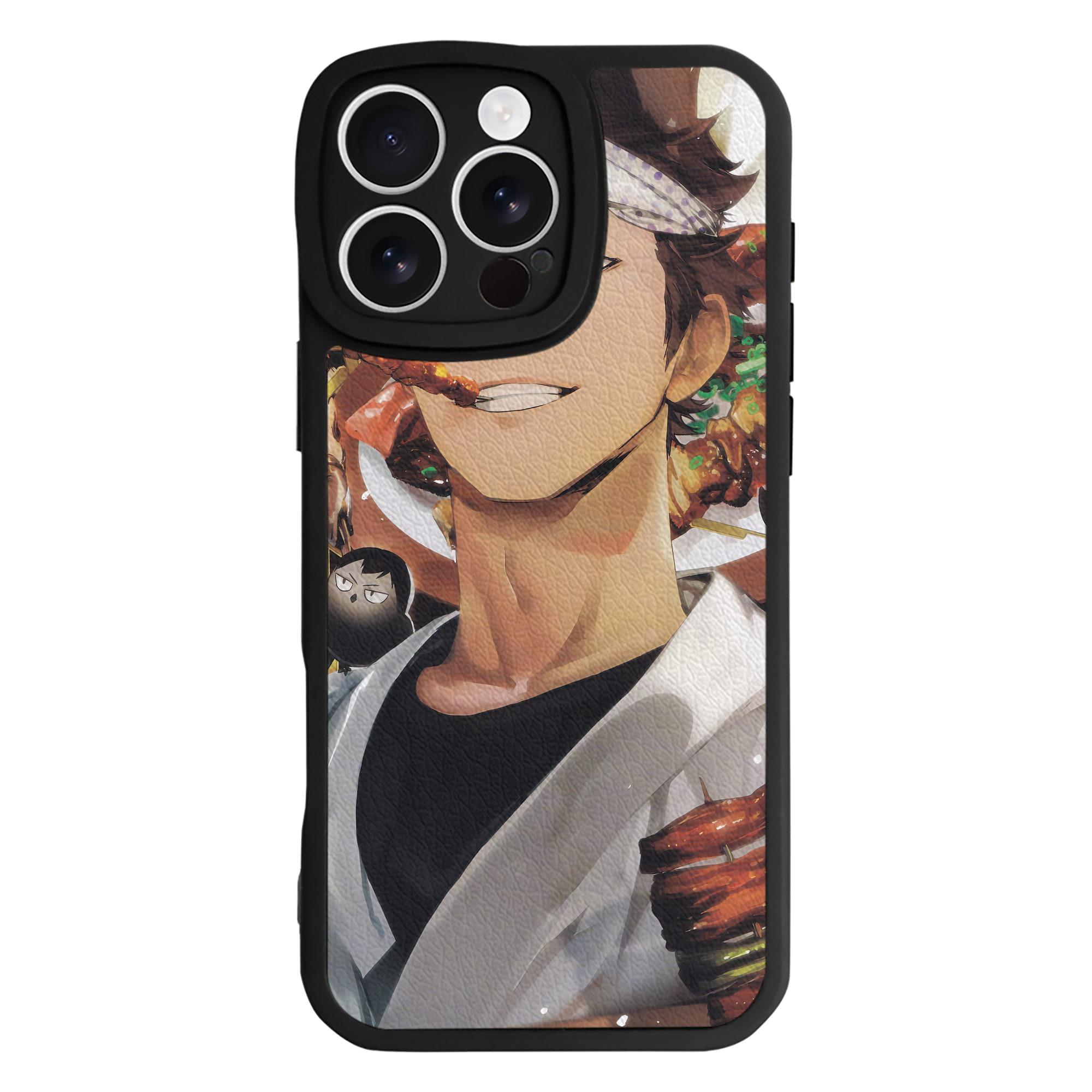 （画像用） ハイキュー!! Haikyu!! 【iPhone 16シリーズ対応】シリコンスマホケース（レザー調） 材質：シリコン